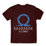 Ragnarök is coming Burgundy Men's Tee