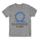 Ragnarök is coming Grey Melange Men's T-shirt