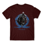 Ragnarök – Kratos Burgundy Men's Tee