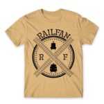 Railfan Sand Men's Tee for Train Conductor, Work