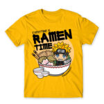 Ramen Time – Naruto Gold Men's T-shirt for Anime, Naruto