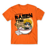 Ramen Time – Naruto Orange Men's Tee for Anime, Naruto