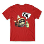 Rammus O.K. Red Men's Tee for Gaming, League Of Legends