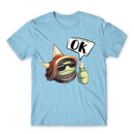 Rammus O.K. Sky Blue Men's T-shirt for Gaming, League Of Legends
