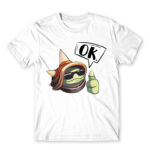 Rammus O.K. White Men's Tee for Gaming, League Of Legends