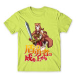 Raphtalia Apple Green Men's Tee for Anime, Tate No Yuusha No Nariagari