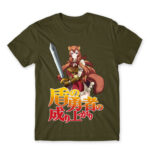 Raphtalia Army Men's Tee for Anime, Tate No Yuusha No Nariagari