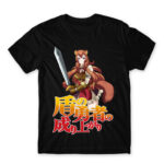 Raphtalia Black Men's T-shirt for Anime, Tate No Yuusha No Nariagari