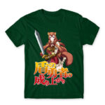 Raphtalia Bottle Green Men's Tee for Anime, Tate No Yuusha No Nariagari