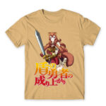 Raphtalia Sand Men's T-shirt for Anime, Tate No Yuusha No Nariagari