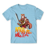 Raphtalia Sky Blue Men's T-shirt for Anime, Tate No Yuusha No Nariagari