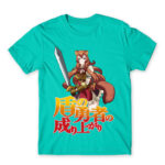 Raphtalia Turquoise Men's Tee for Anime, Tate No Yuusha No Nariagari