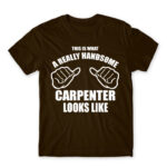 Really handsome carpenter Chocolate Men's Tee for Carpenter, Work