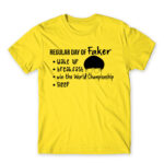 Regular day of Faker Lemon Men's Tee for Gaming, League Of Legends