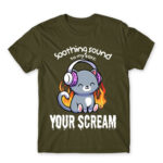 Relaxing noises Army Men's Tee for Cute Badass, Funny