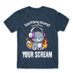 Relaxing noises Denim Men's Tee for Cute Badass, Funny