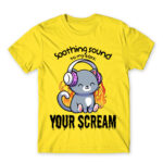 Relaxing noises Lemon Men's T-shirt for Cute Badass, Funny