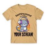 Relaxing noises Sand Men's T-shirt for Cute Badass, Funny