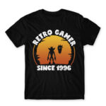 Retro Crash Black Men's T-shirt