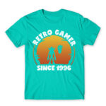Retro Crash Turquoise Men's Tee