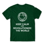 Revolutionize the world Bottle Green Men's T-shirt for Anime, Revolutionary Girl Utena