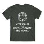 Revolutionize the world Dark Grey Men's T-shirt for Anime, Revolutionary Girl Utena