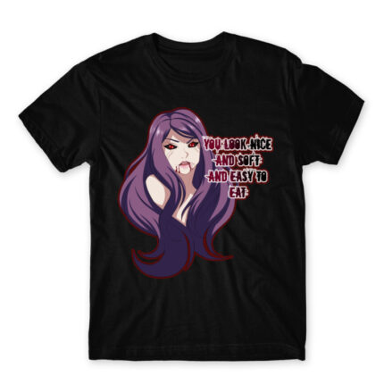Rize Black Men's T-shirt for Anime, Tokyo Ghoul