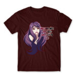 Rize Burgundy Men's Tee for Anime, Tokyo Ghoul