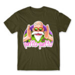 Roshi paffu paffu Army Men's T-shirt for Anime, Dragon Ball