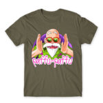 Roshi paffu paffu Zinc Men's T-shirt for Anime, Dragon Ball