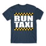 Run Taxi Denim Men's Tee for Taxi Driver, Work