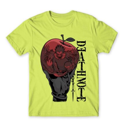 Ryuks apple Apple Green Men's Tee for Anime, Death Note