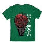 Ryuks apple Kelly Green Men's T-shirt for Anime, Death Note