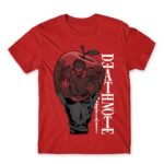 Ryuks apple Red Men's T-shirt for Anime, Death Note