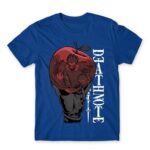 Ryuks apple Royal Blue Men's T-shirt for Anime, Death Note