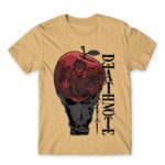 Ryuks apple Sand Men's T-shirt for Anime, Death Note
