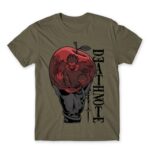 Ryuks apple Zinc Men's T-shirt for Anime, Death Note