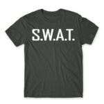 S.W.A.T. Dark Grey Men's Tee for Police, Work