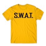 S.W.A.T. Gold Men's Tee for Police, Work