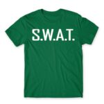 S.W.A.T. Kelly Green Men's Tee for Police, Work