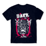 SA Dark at heart Navy Men's T-shirt for Anime, Original Art