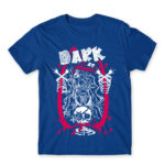 SA Dark at heart Royal Blue Men's Tee for Anime, Original Art