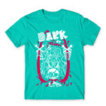 SA Dark at heart Turquoise Men's Tee for Anime, Original Art