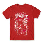 SA Seme at heart Red Men's Tee for Anime, Original Art