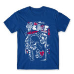 SA Seme at heart Royal Blue Men's T-shirt for Anime, Original Art