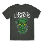 Sad Amumu Dark Grey Men's Tee for Gaming, League Of Legends