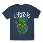 Sad Amumu Denim Men's Tee for Gaming, League Of Legends