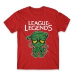 Sad Amumu Red Men's T-shirt for Gaming, League Of Legends