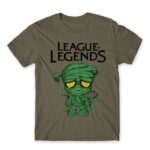 Sad Amumu Zinc Men's T-shirt for Gaming, League Of Legends