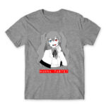Saiko Yonebayashi – Tokyo Ghoul : Re Grey Melange Men's Tee for Anime, Tokyo Ghoul